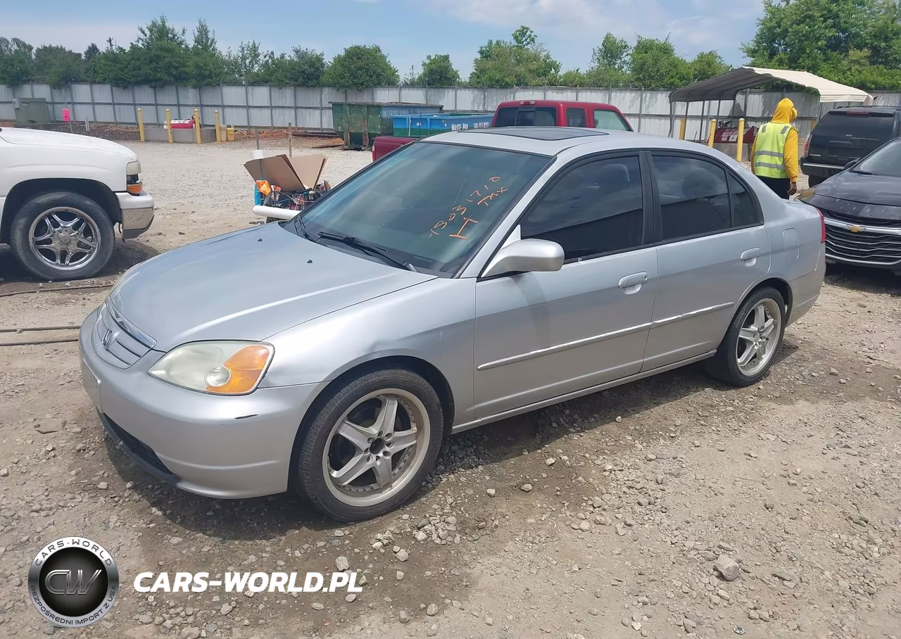 2003 Honda Civic Ex VIN:2HGES26793H600968 - 2