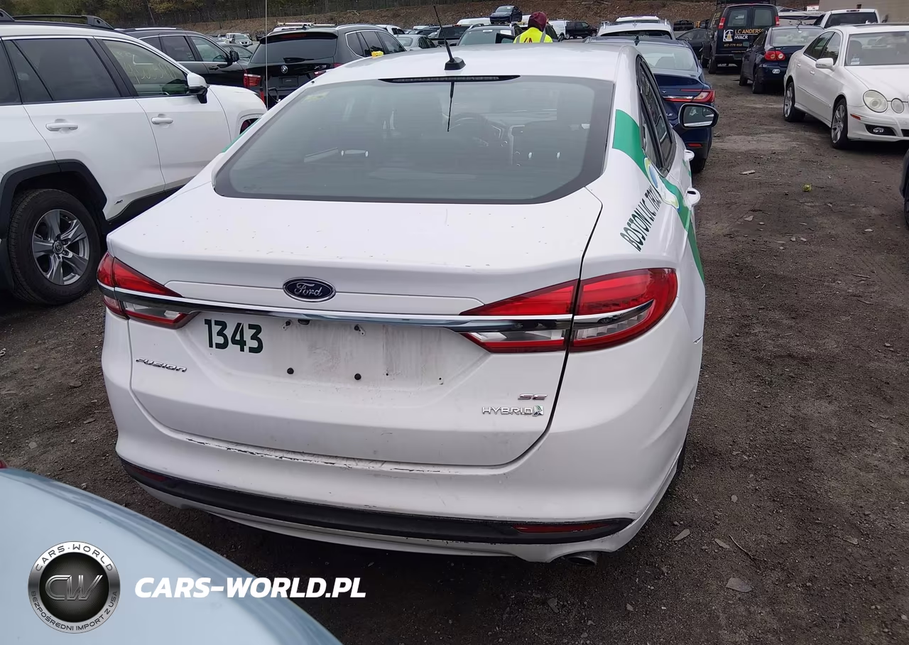 2017 Ford Fusion Hybrid Se VIN:3FA6P0LU5HR385027 - 16