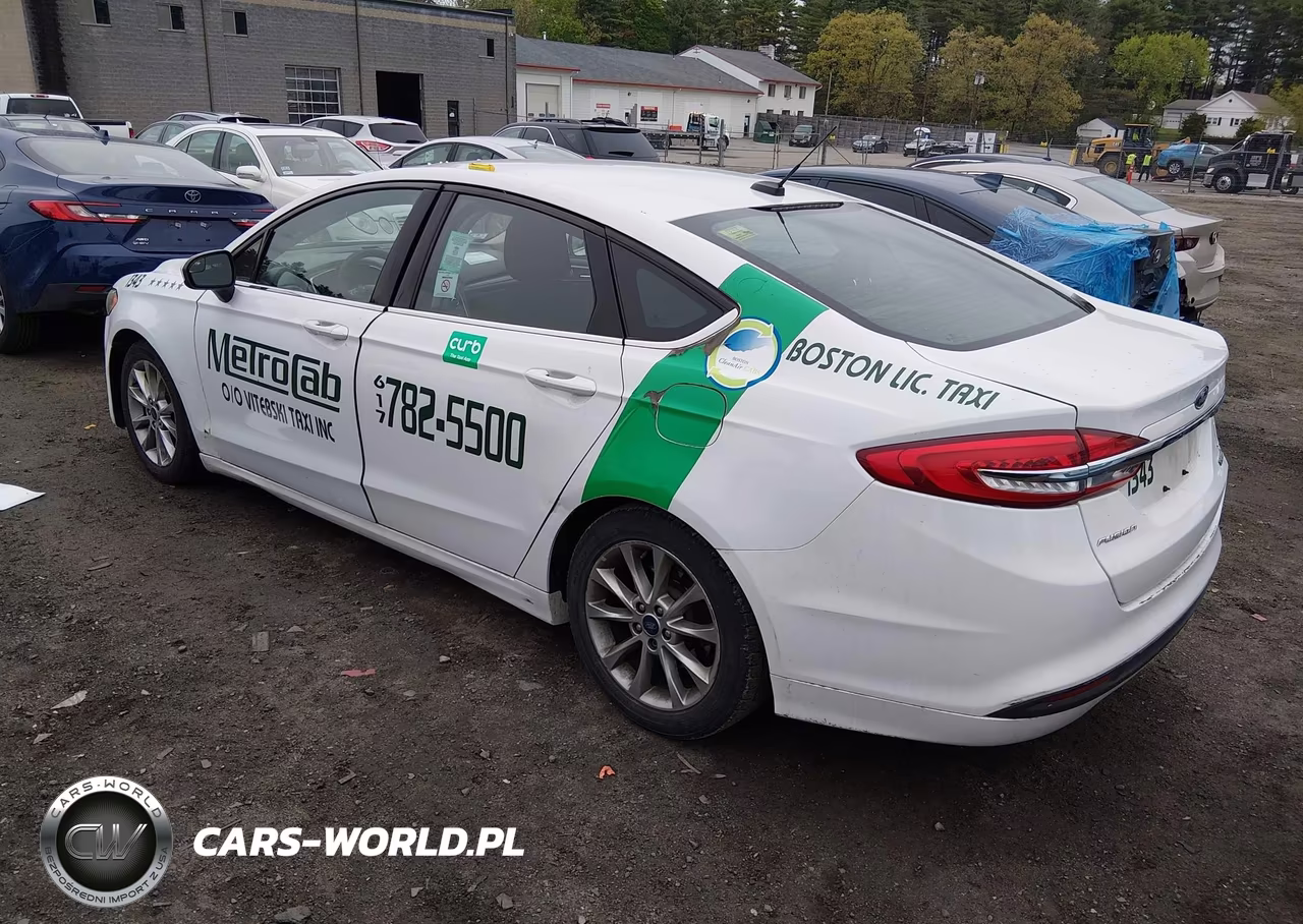 2017 Ford Fusion Hybrid Se VIN:3FA6P0LU5HR385027 - 3