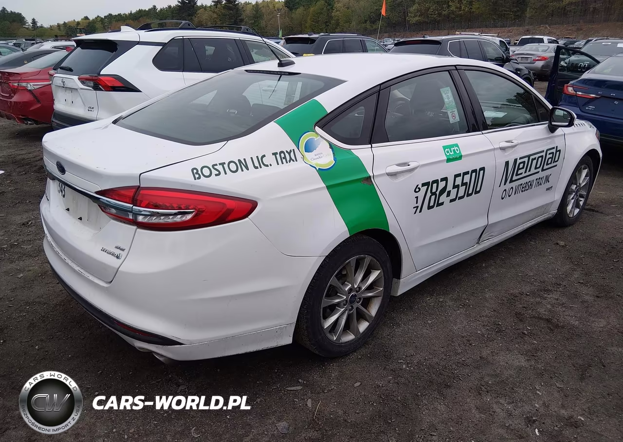 2017 Ford Fusion Hybrid Se VIN:3FA6P0LU5HR385027 - 4