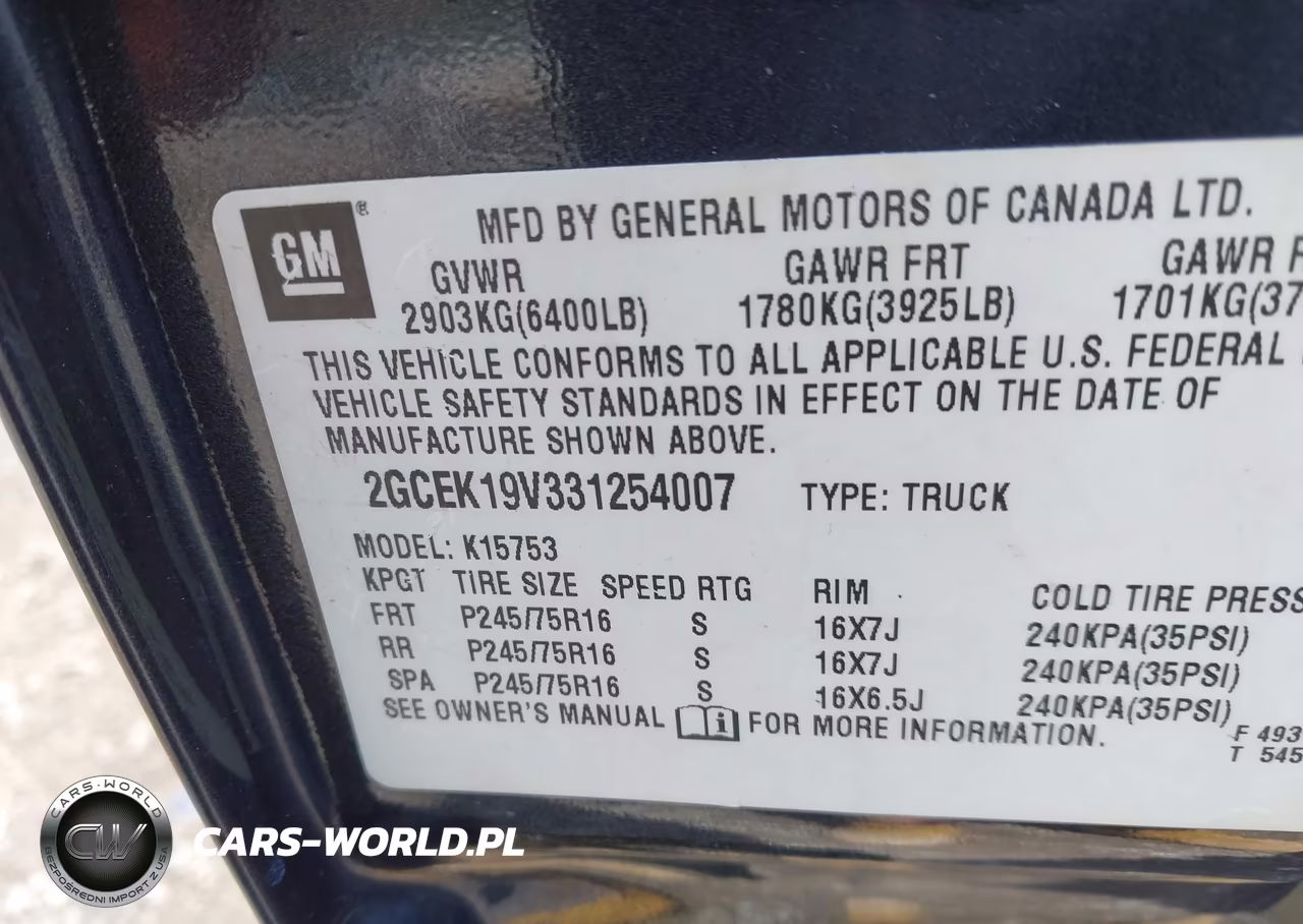 2003 Chevrolet Silverado 1500 Ls VIN:2GCEK19V331254007 - 9