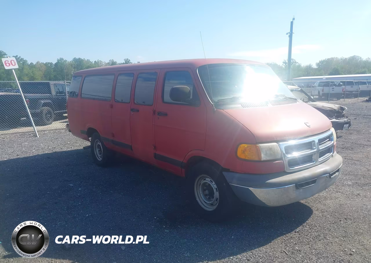 1999 Dodge Ram Wagon 3500 VIN:2B5WB35Z2XK543042 - 1