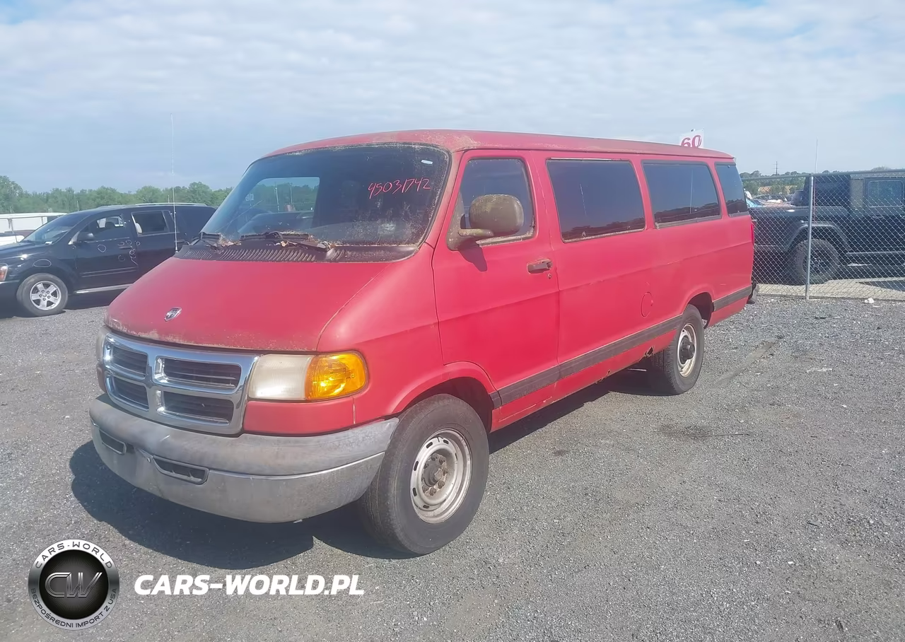 1999 Dodge Ram Wagon 3500 VIN:2B5WB35Z2XK543042 - 2