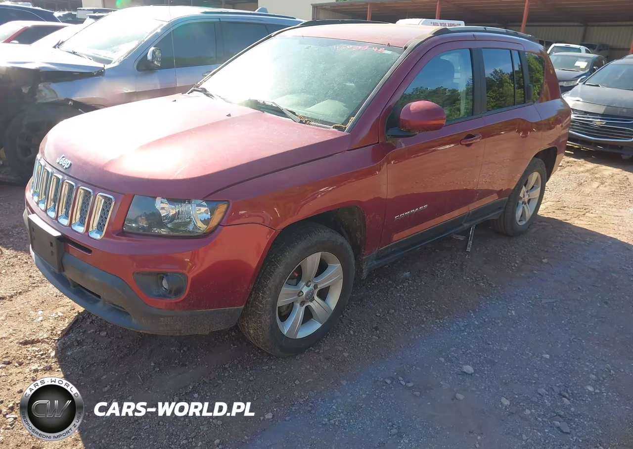2017 Jeep Compass Latitude 4X4 VIN:1C4NJDEB2HD191204 - 2