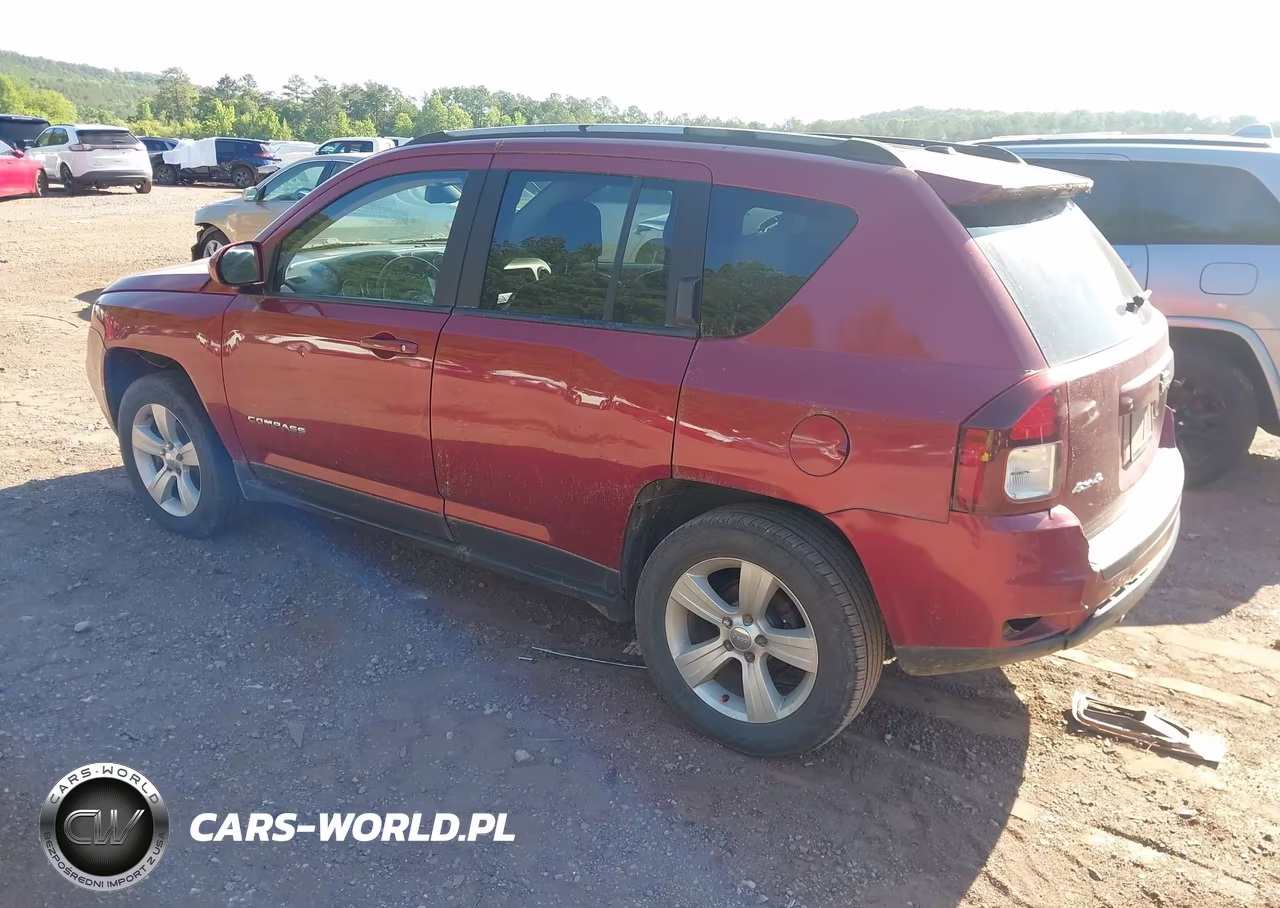 2017 Jeep Compass Latitude 4X4 VIN:1C4NJDEB2HD191204 - 3