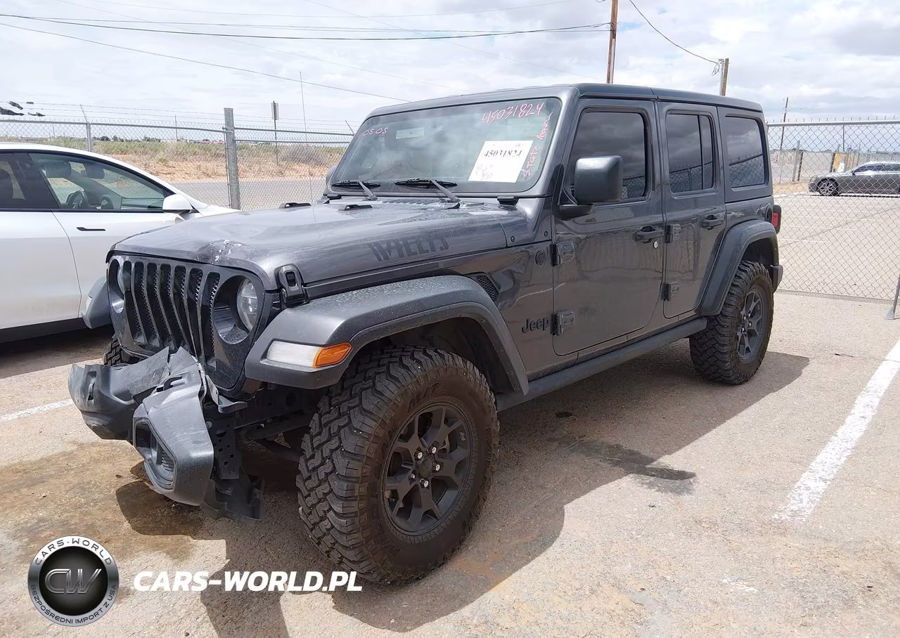 2021 Jeep Wrangler Unlimited Willys 4X4 VIN:1C4HJXDN2MW847894 - 2