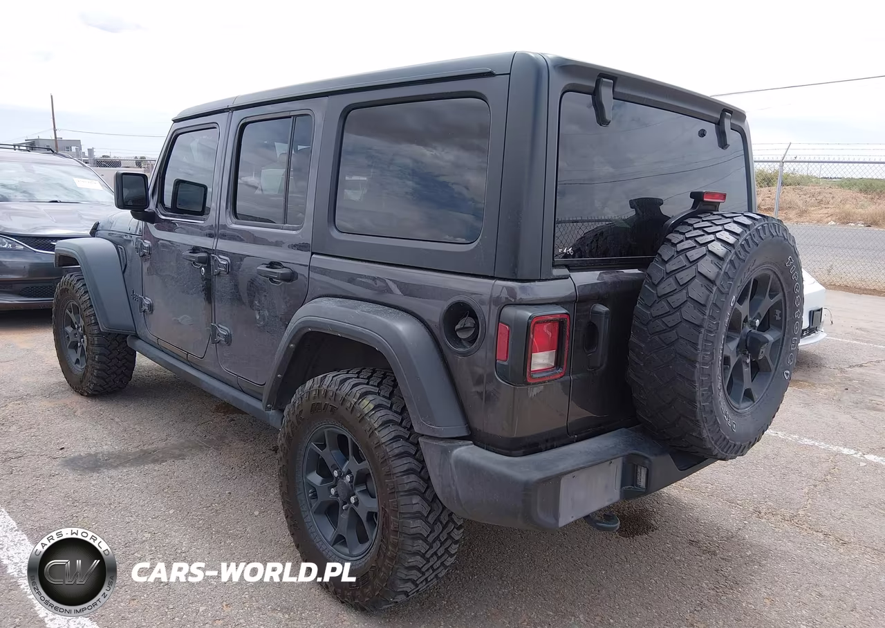 2021 Jeep Wrangler Unlimited Willys 4X4 VIN:1C4HJXDN2MW847894 - 3