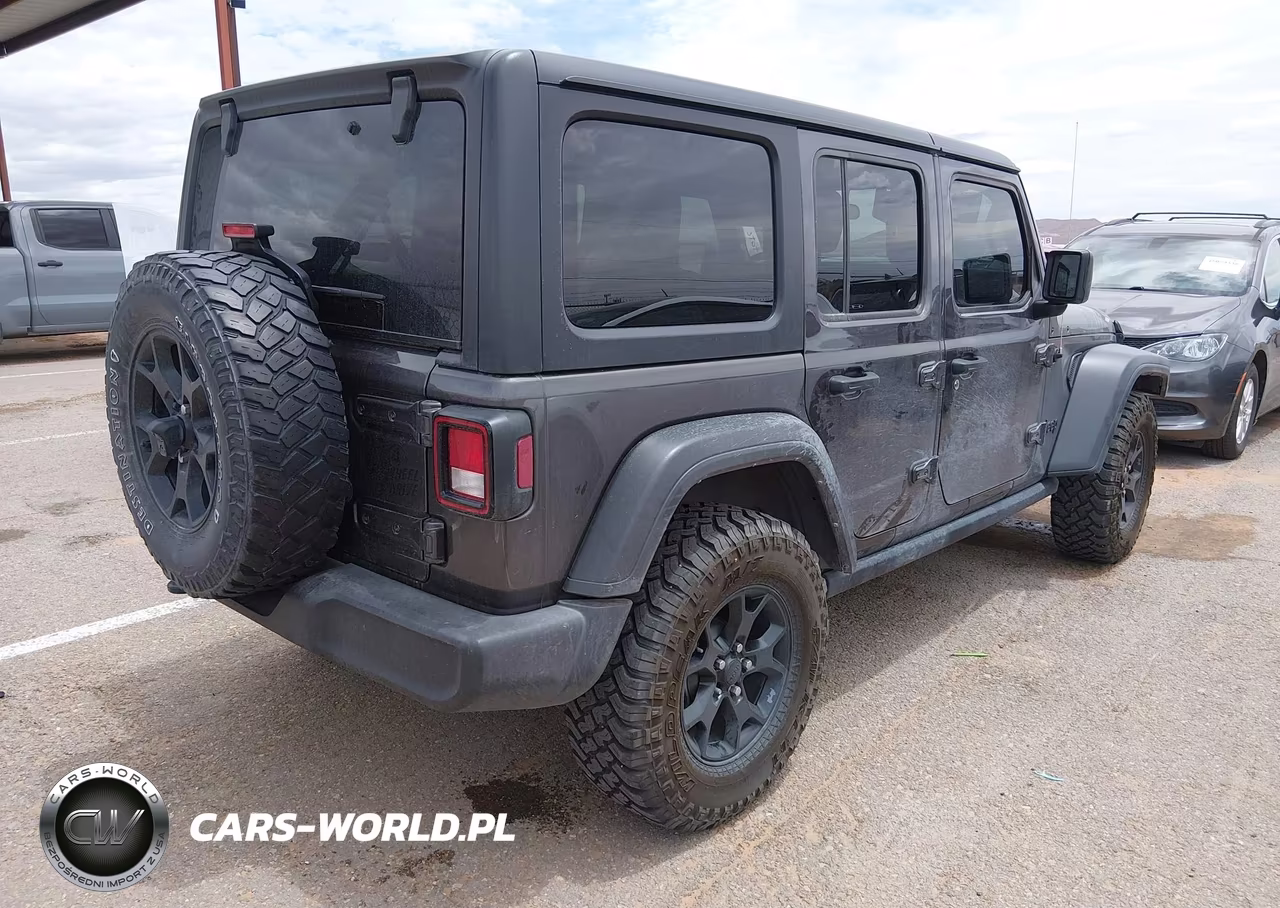 2021 Jeep Wrangler Unlimited Willys 4X4 VIN:1C4HJXDN2MW847894 - 4