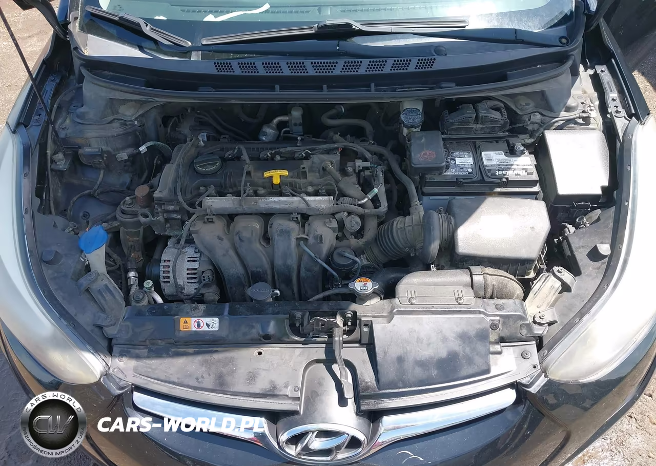 2014 Hyundai Elantra Se VIN:5NPDH4AE7EH539267 - 10