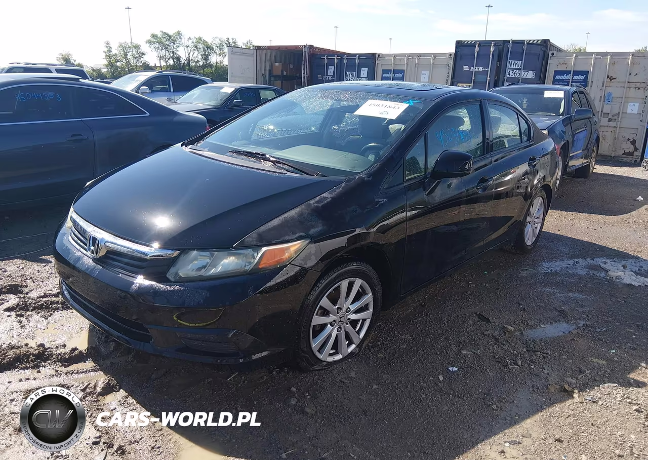 2012 Honda Civic Ex VIN:2HGFB2F87CH510358 - 2