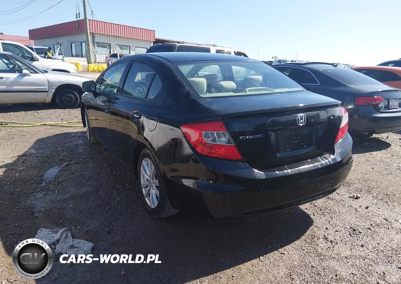 2012 Honda Civic Ex VIN:2HGFB2F87CH510358 - 3