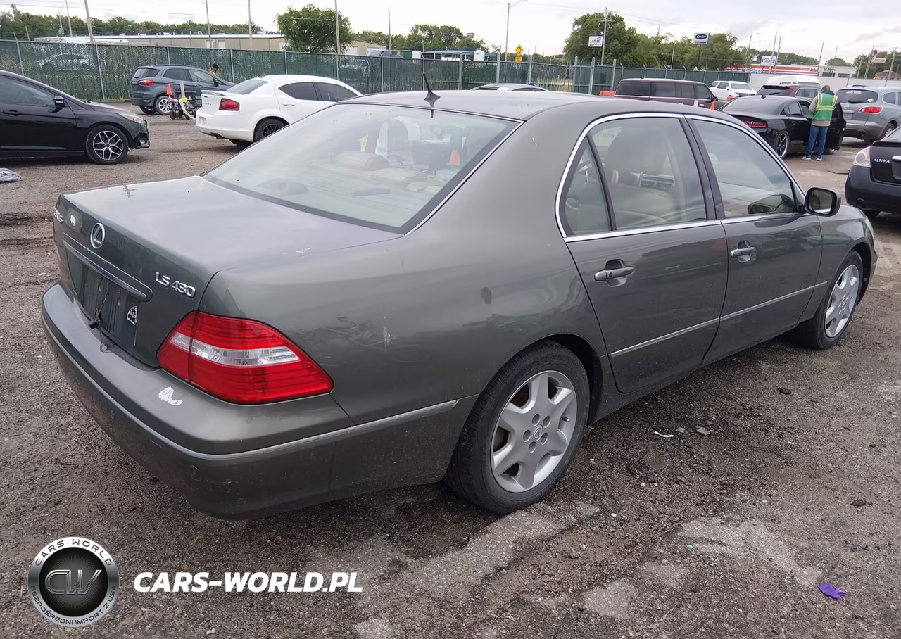 2004 Lexus Ls 430 VIN:JTHBN36F140163655 - 4