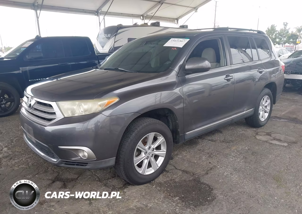 2013 Toyota Highlander Base Plus V6 VIN:5TDZK3EH5DS142204 - 2