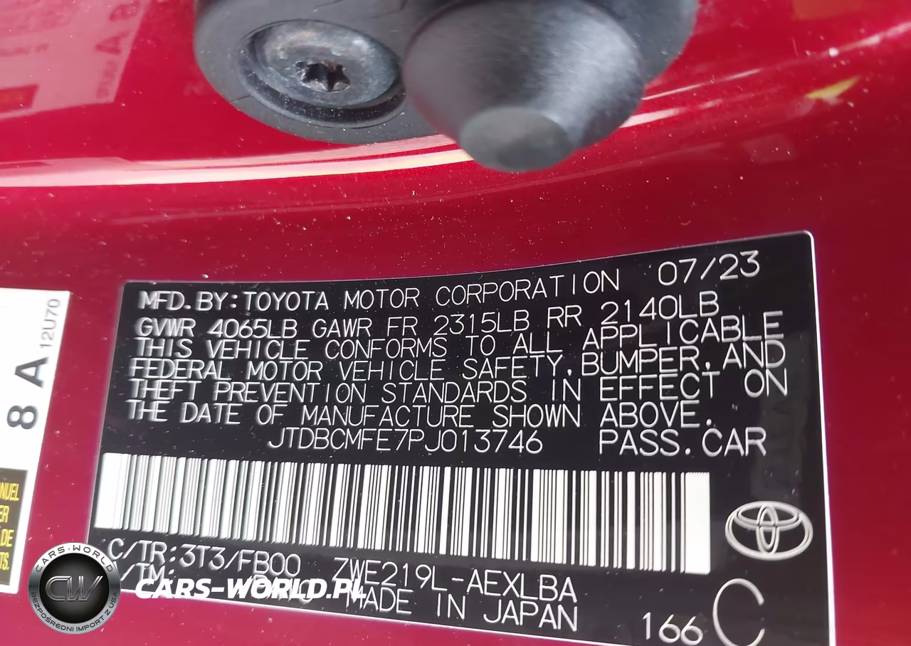 2023 Toyota Corolla Hybrid Le VIN:JTDBCMFE7PJ013746 - 9