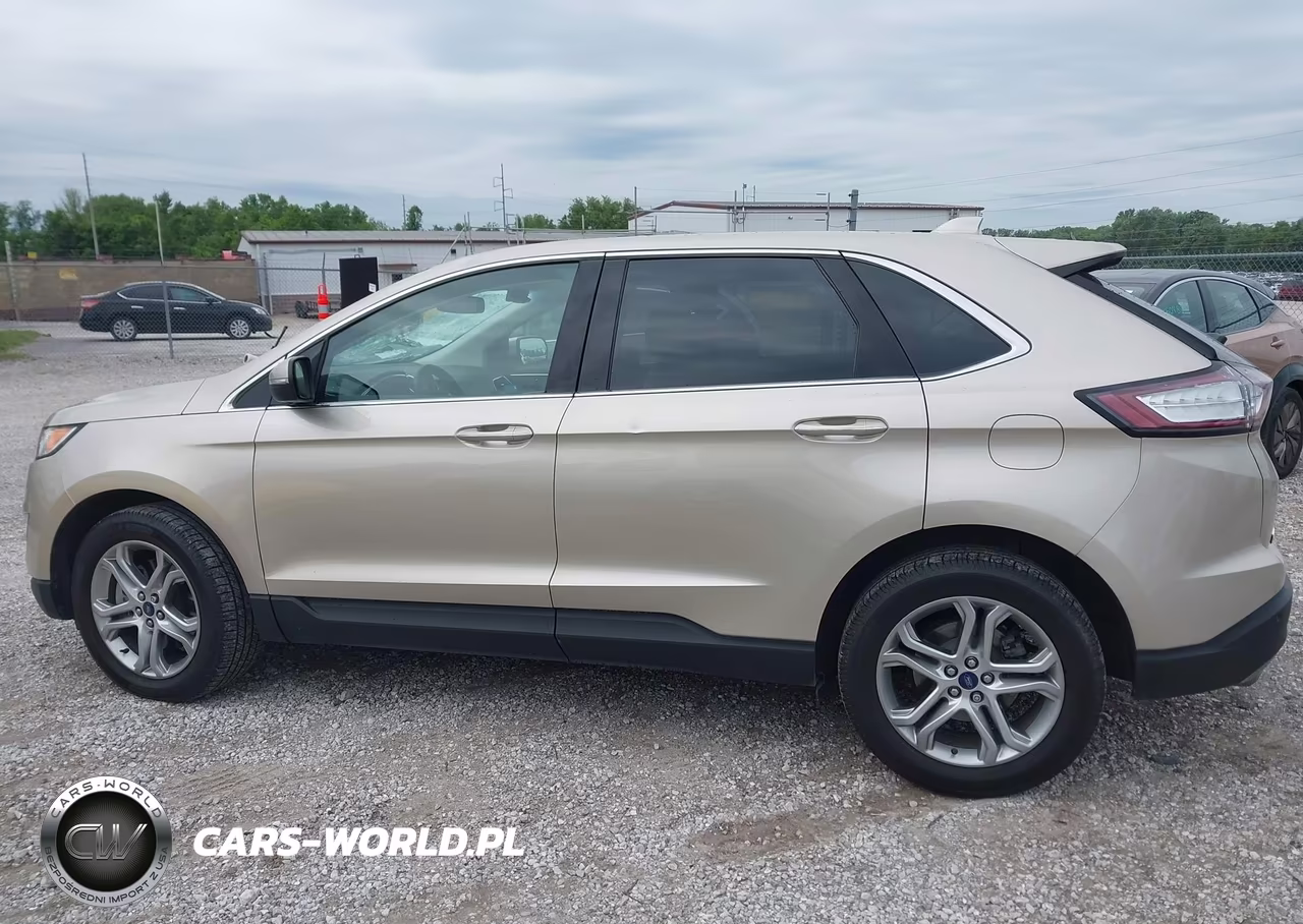2017 Ford Edge Titanium VIN:2FMPK4K82HBB17541 - 14
