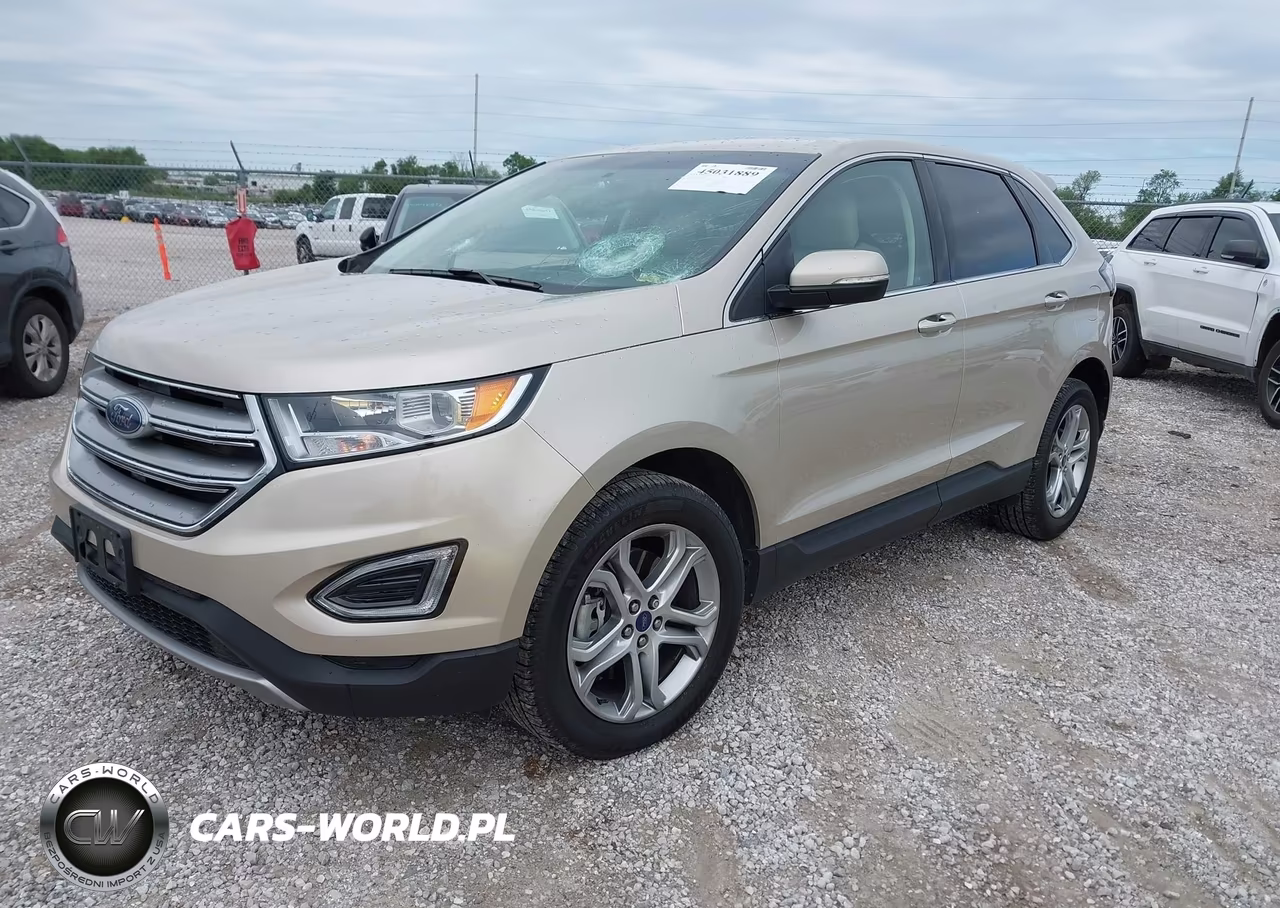 2017 Ford Edge Titanium VIN:2FMPK4K82HBB17541 - 2