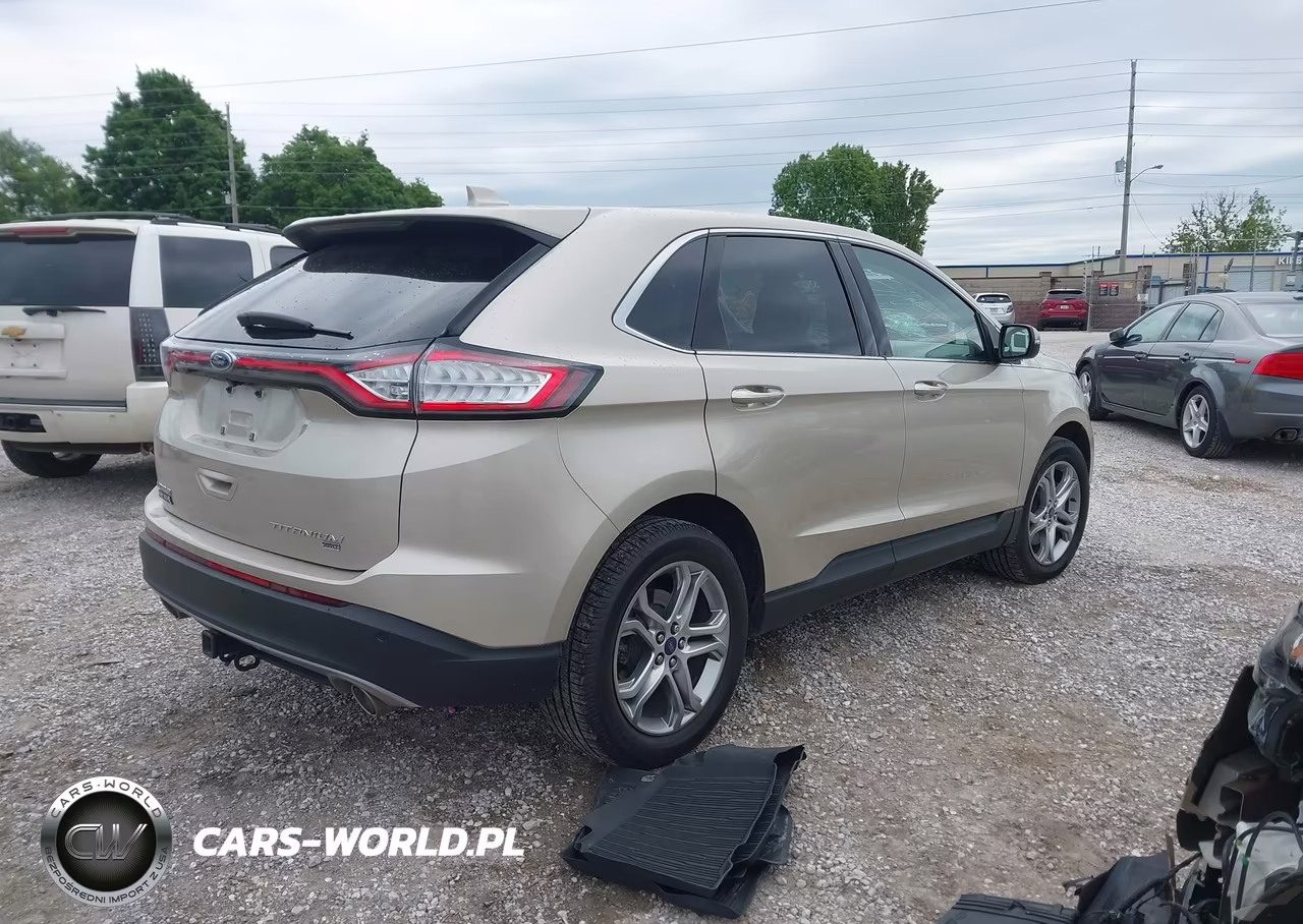 2017 Ford Edge Titanium VIN:2FMPK4K82HBB17541 - 4