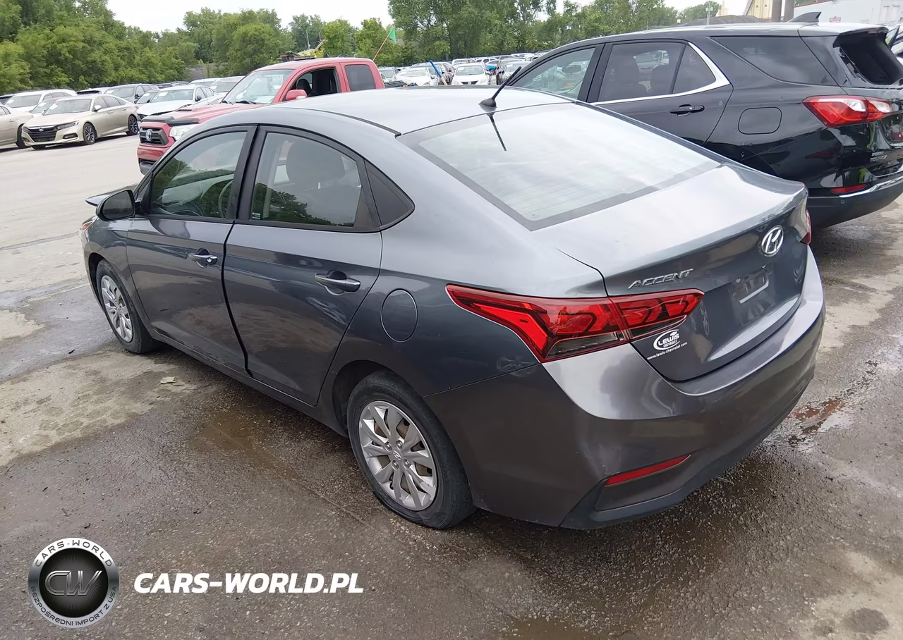 2020 Hyundai Accent Se VIN:3KPC24A60LE123133 - 3