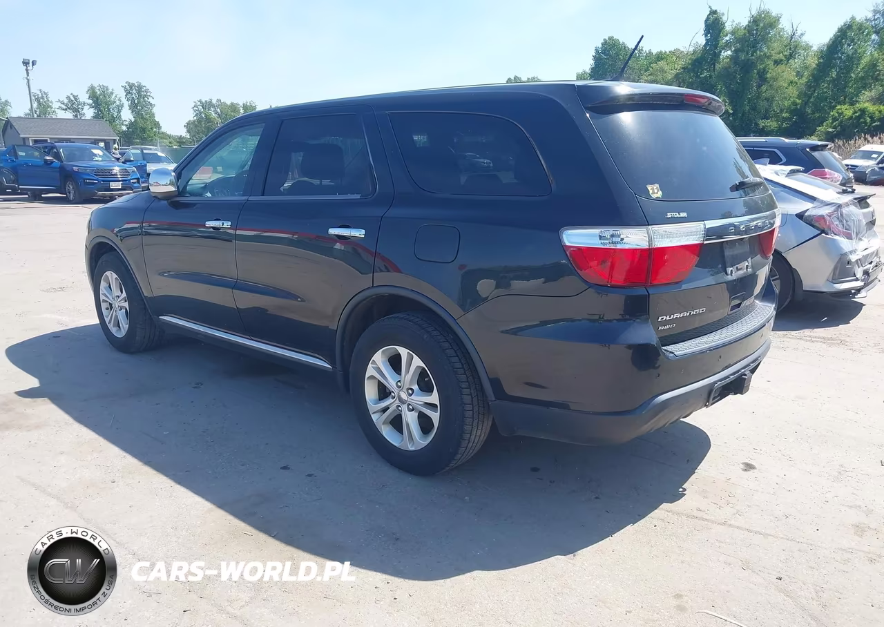 2013 Dodge Durango Sxt VIN:1C4RDJAG1DC668603 - 3