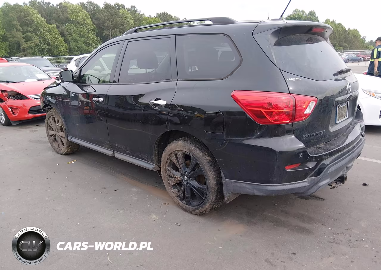 2018 Nissan Pathfinder Sl VIN:5N1DR2MMXJC643256 - 3