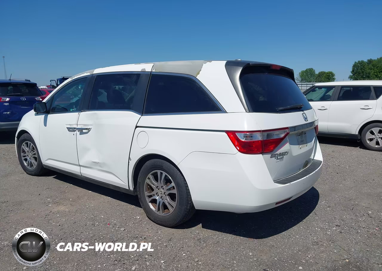 2012 Honda Odyssey Ex-L VIN:5FNRL5H61CB034362 - 3