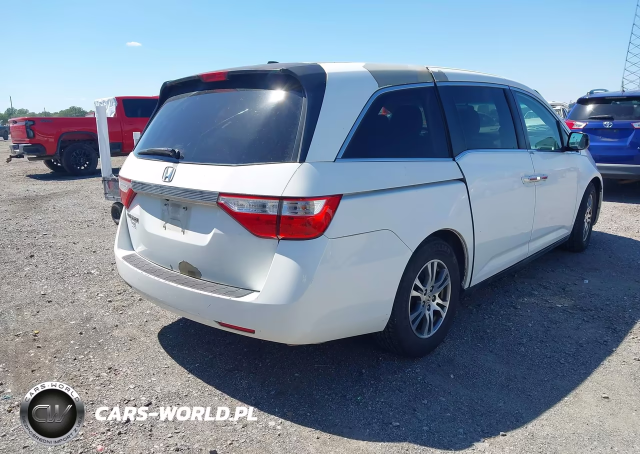 2012 Honda Odyssey Ex-L VIN:5FNRL5H61CB034362 - 4