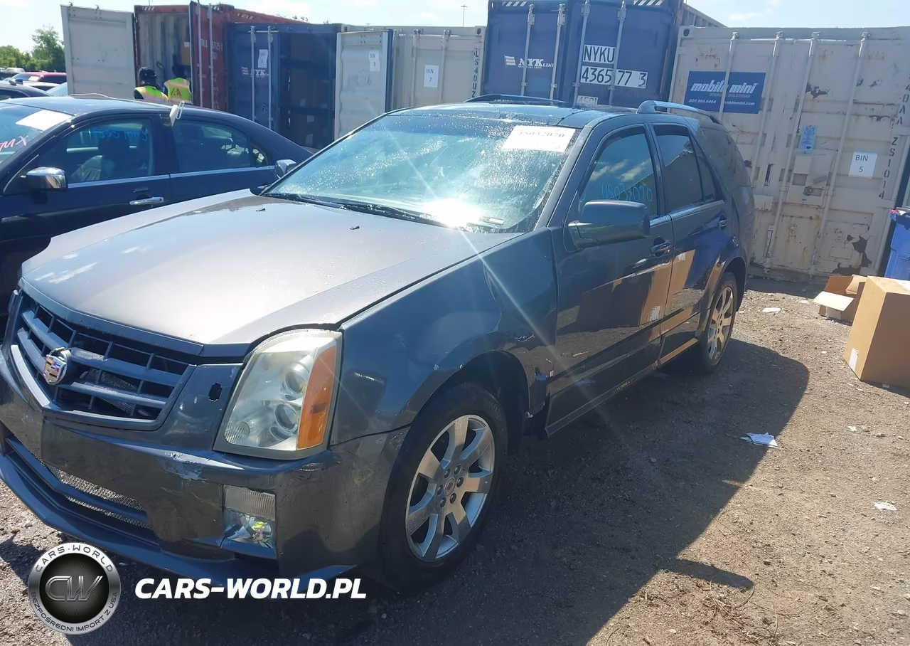 2008 Cadillac Srx V8 VIN:1GYEE63A880109407 - 2