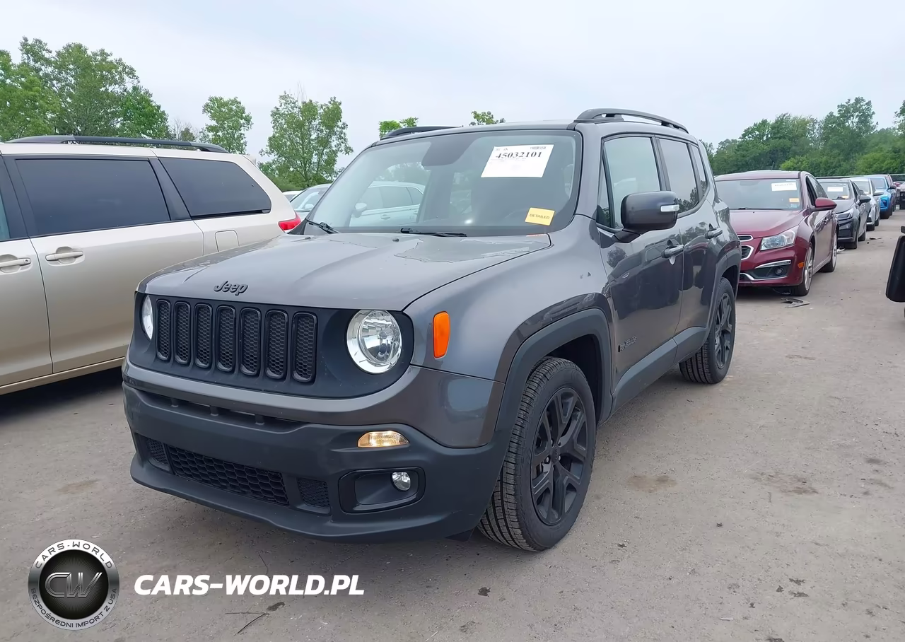 2017 Jeep Renegade Altitude Fwd VIN:ZACCJABB2HPF24125 - 2