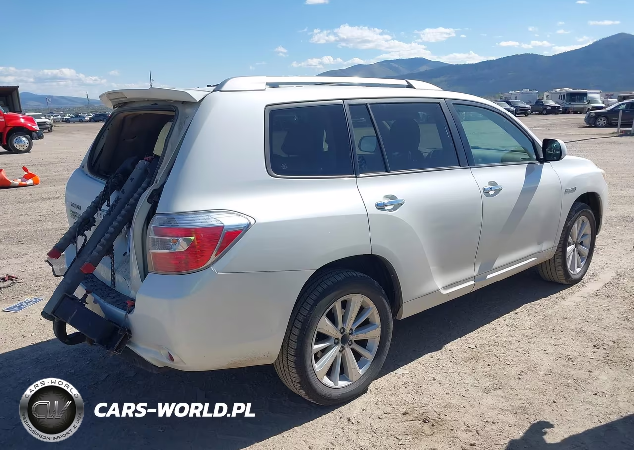 2008 Toyota Highlander Hybrid VIN:JTEEW41A782014430 - 4