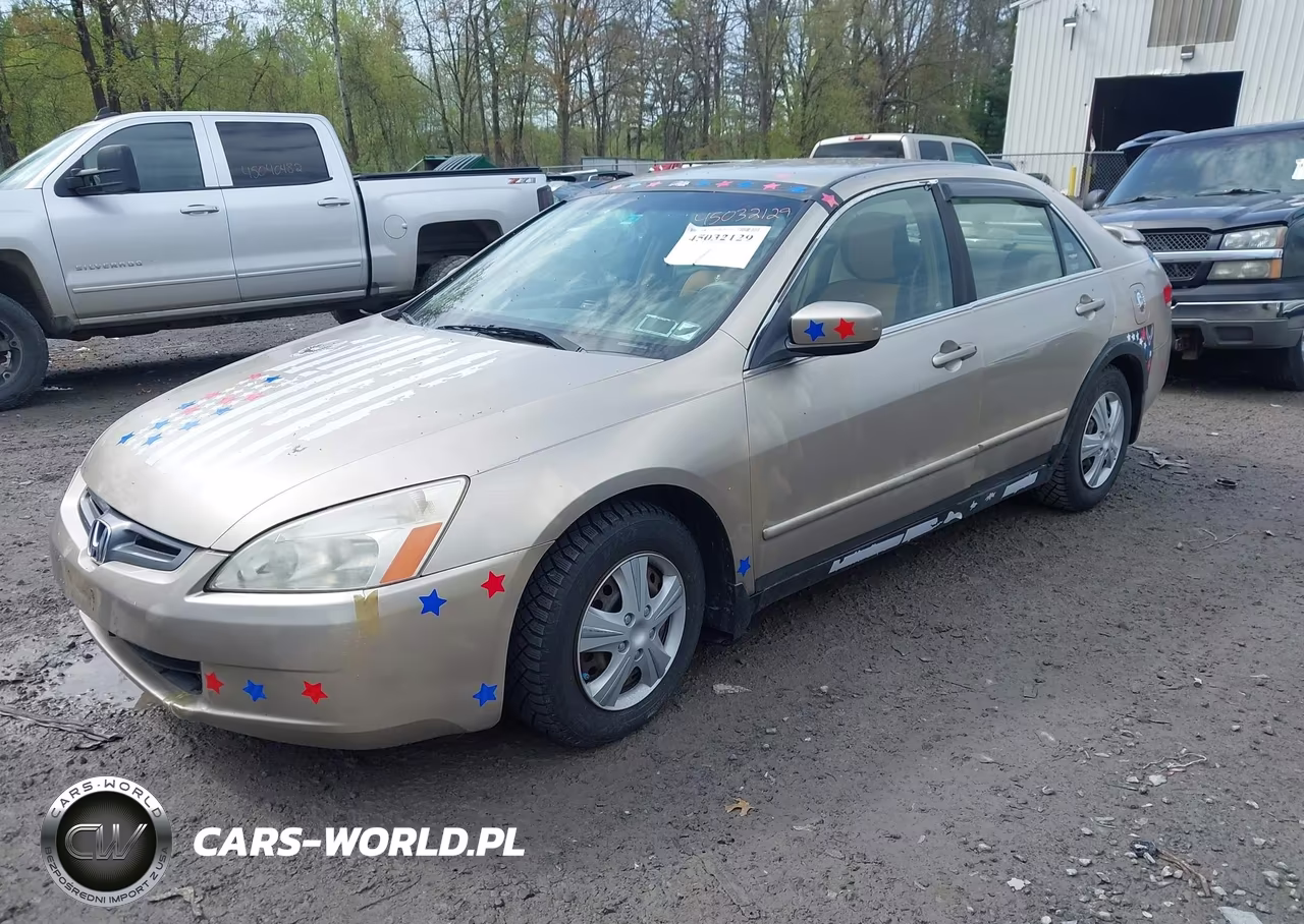 2003 Honda Accord 2.4 Lx VIN:JHMCM56313C034711 - 2