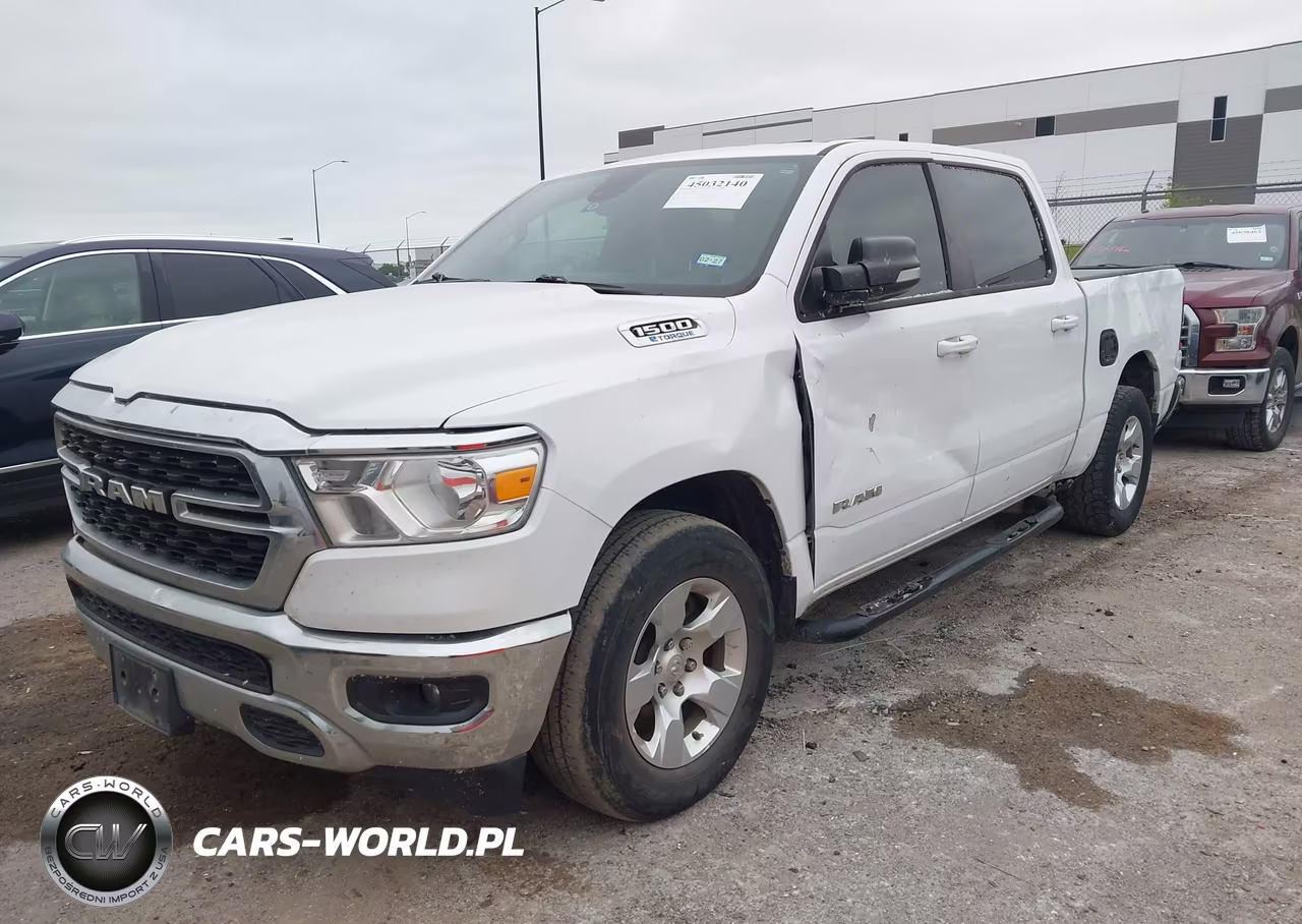 2022 Ram 1500 Lone Star 4X2 5'7 Box VIN:1C6RREFGXNN218477 - 2