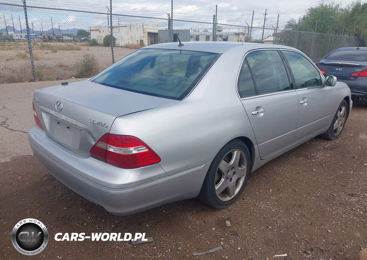2004 Lexus Ls 430 VIN:JTHBN36F240167178 - 4