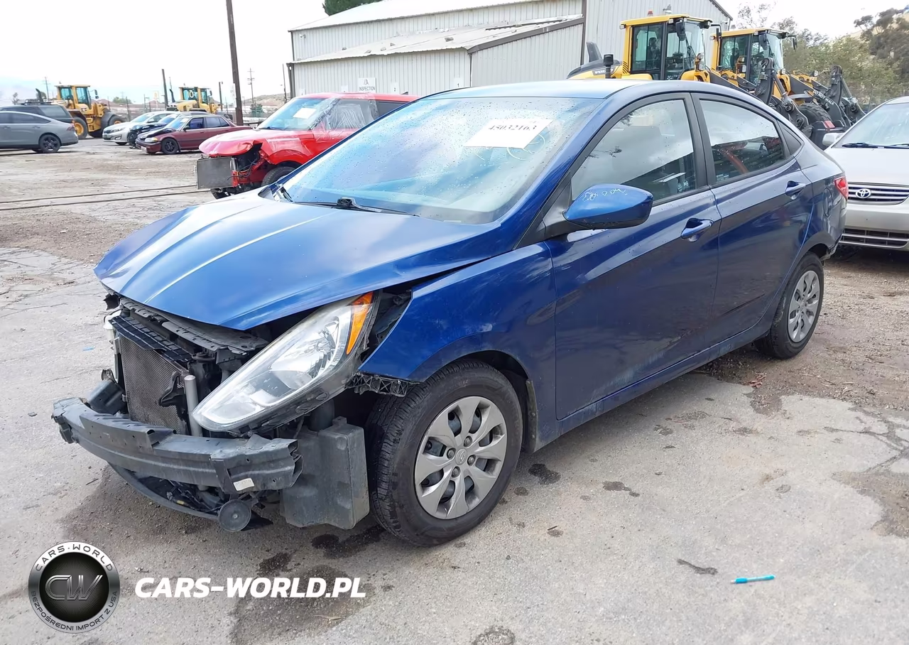2015 Hyundai Accent Gls VIN:KMHCT4AE2FU884588 - 2
