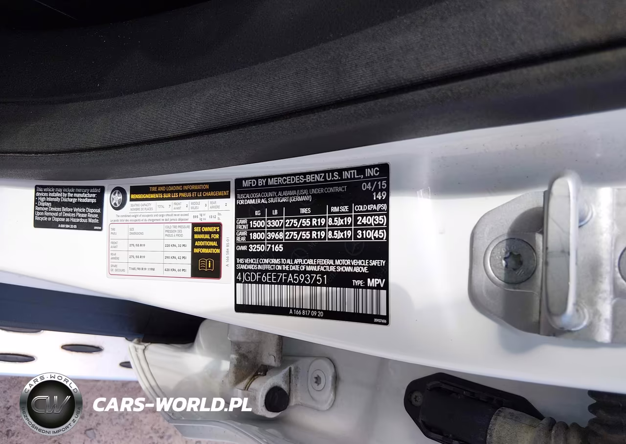 2015 Mercedes-Benz Gl 450 4Matic VIN:4JGDF6EE7FA593751 - 9