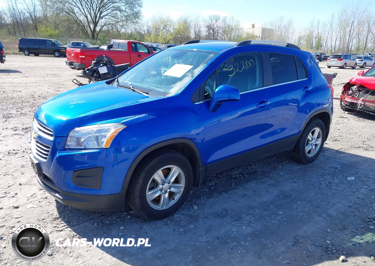 2016 Chevrolet Trax Lt VIN:KL7CJPSB6GB560554 - 2