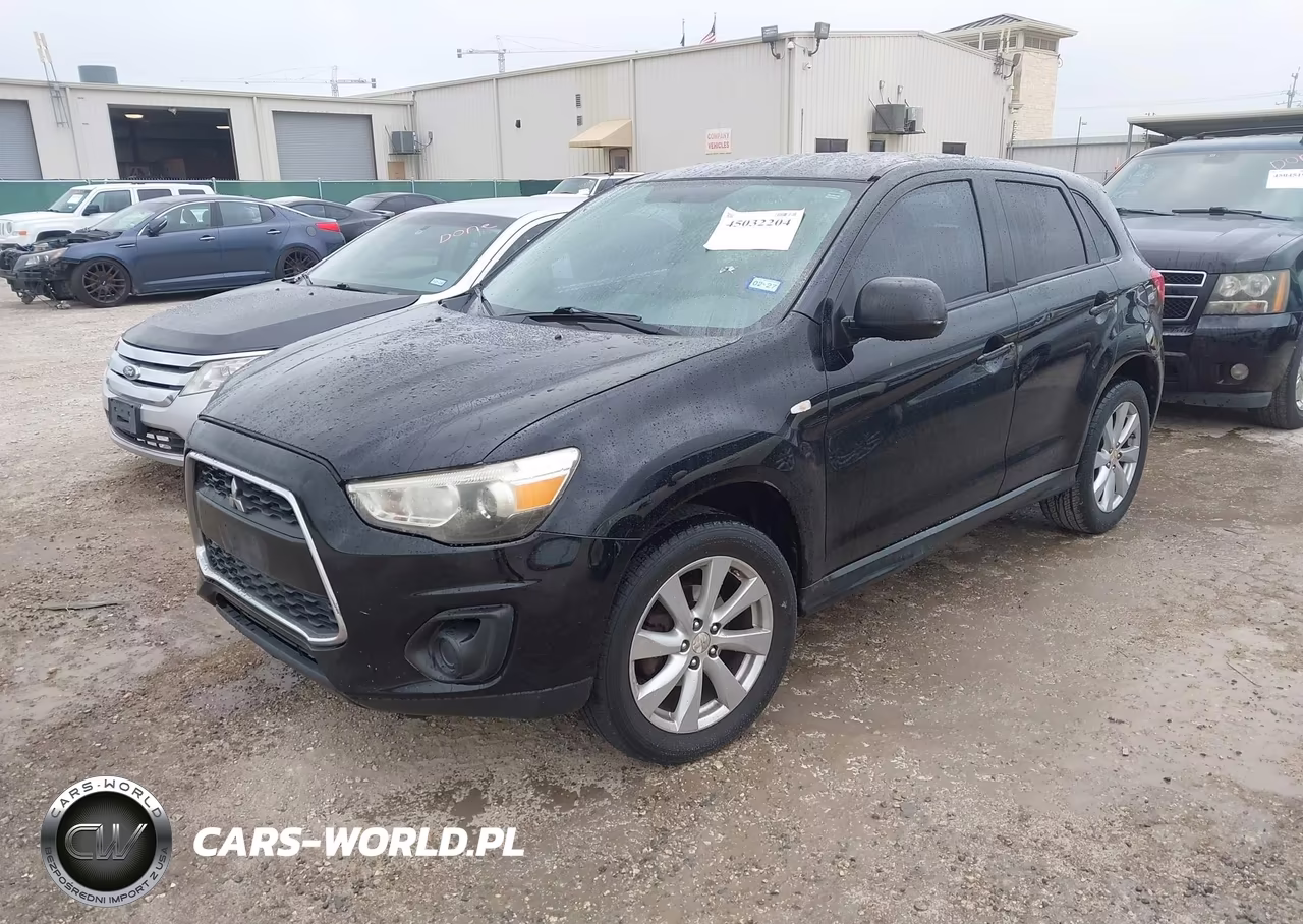 2014 Mitsubishi Outlander Sport Es VIN:4A4AP3AU5EE017012 - 2