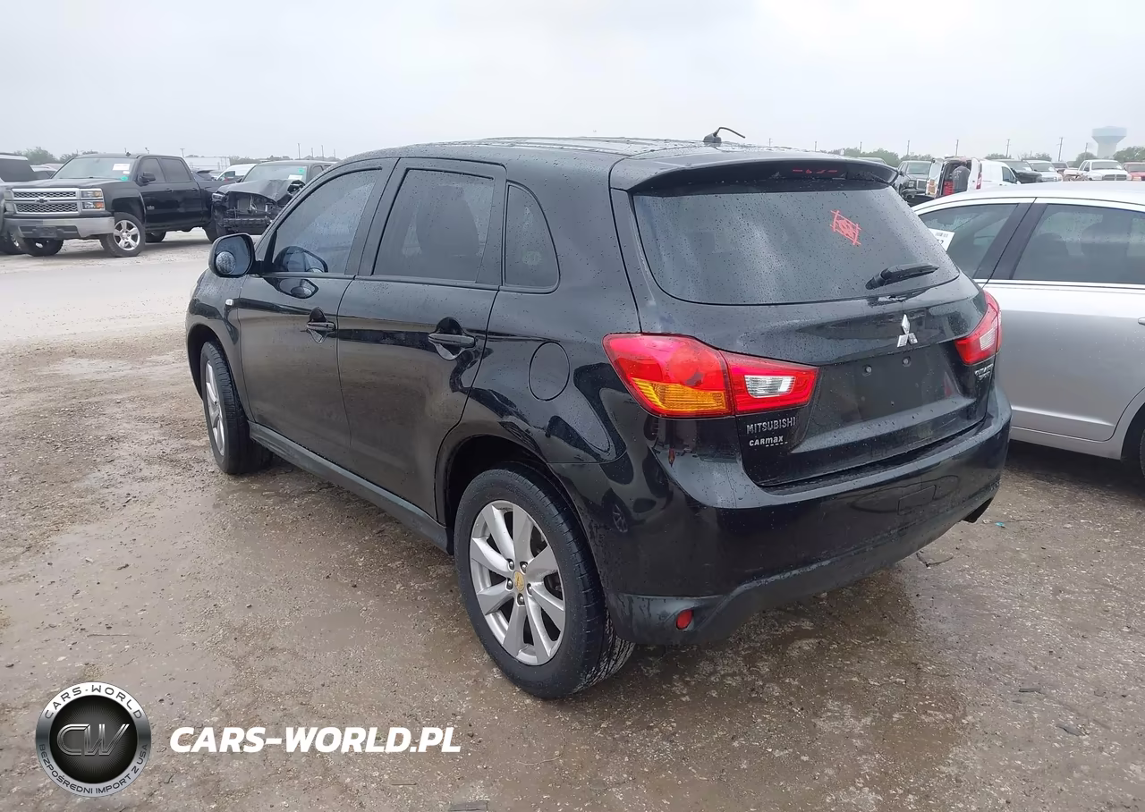 2014 Mitsubishi Outlander Sport Es VIN:4A4AP3AU5EE017012 - 3