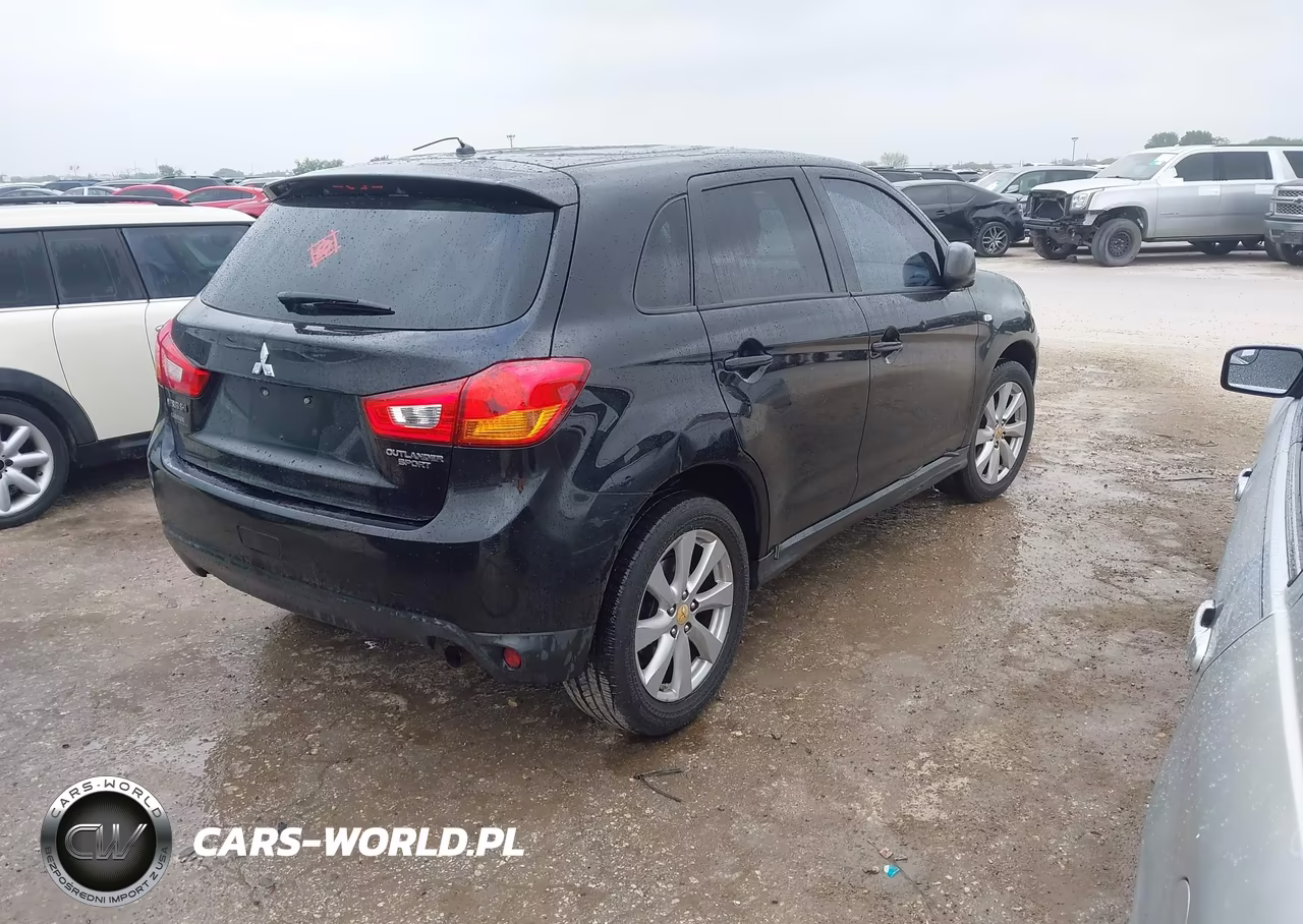 2014 Mitsubishi Outlander Sport Es VIN:4A4AP3AU5EE017012 - 4