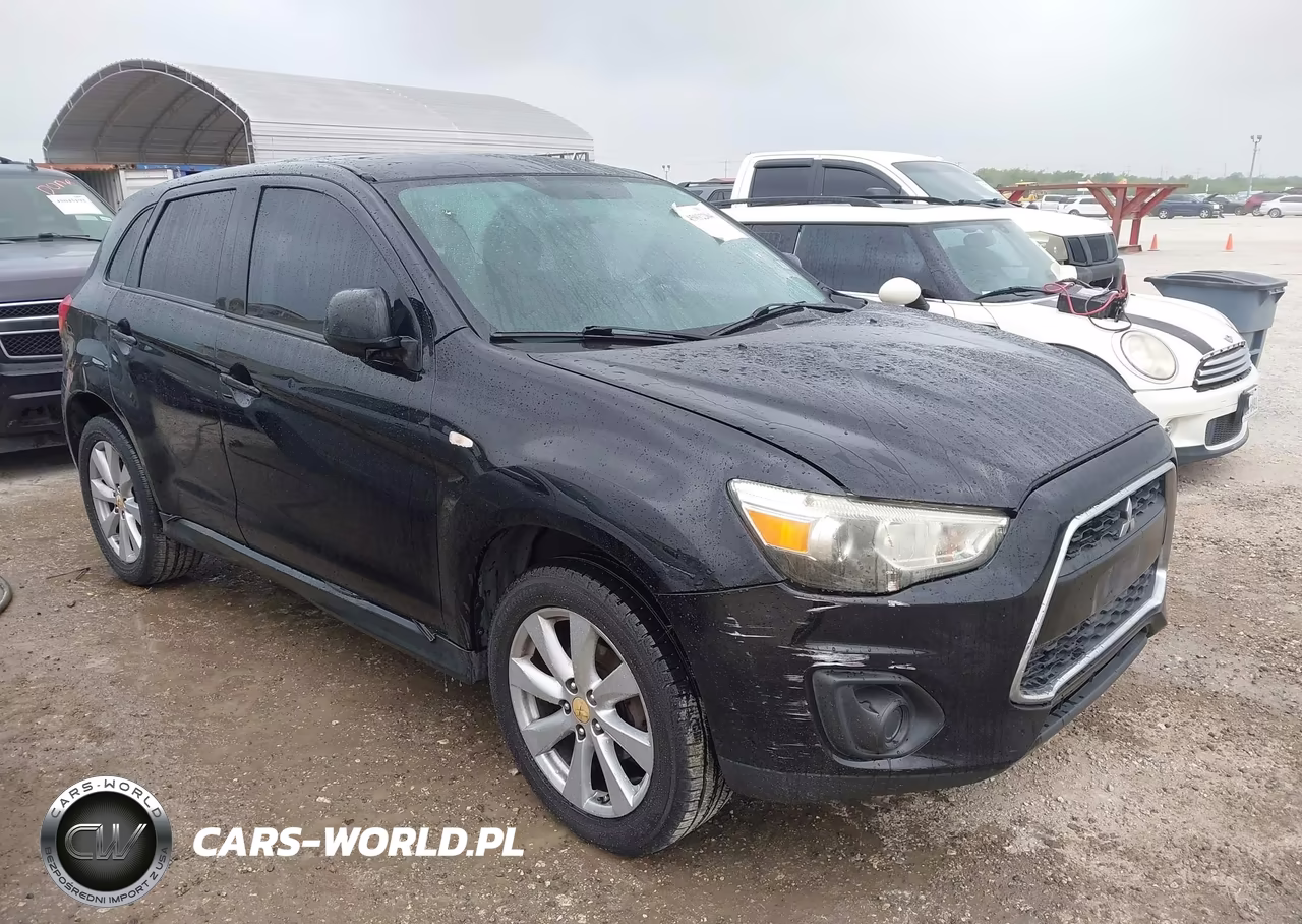 2014 Mitsubishi Outlander Sport Es VIN:4A4AP3AU5EE017012 - 6