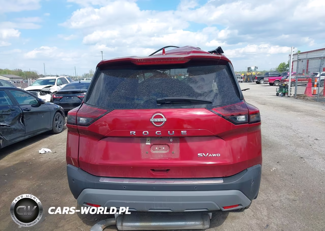 2022 Nissan Rogue Sv Intelligent Awd VIN:5N1BT3BB4NC703991 - 15