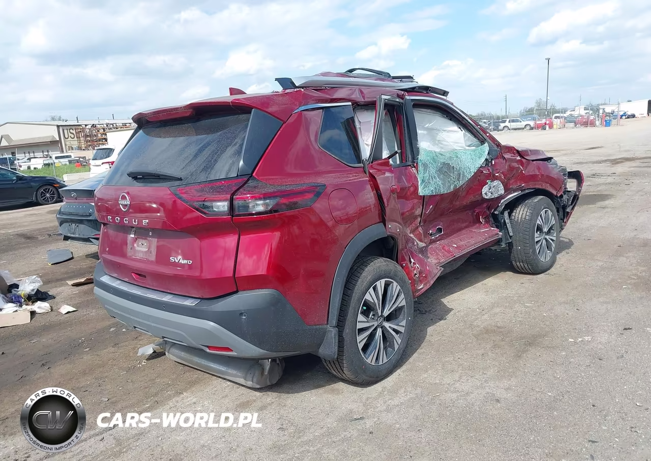 2022 Nissan Rogue Sv Intelligent Awd VIN:5N1BT3BB4NC703991 - 4
