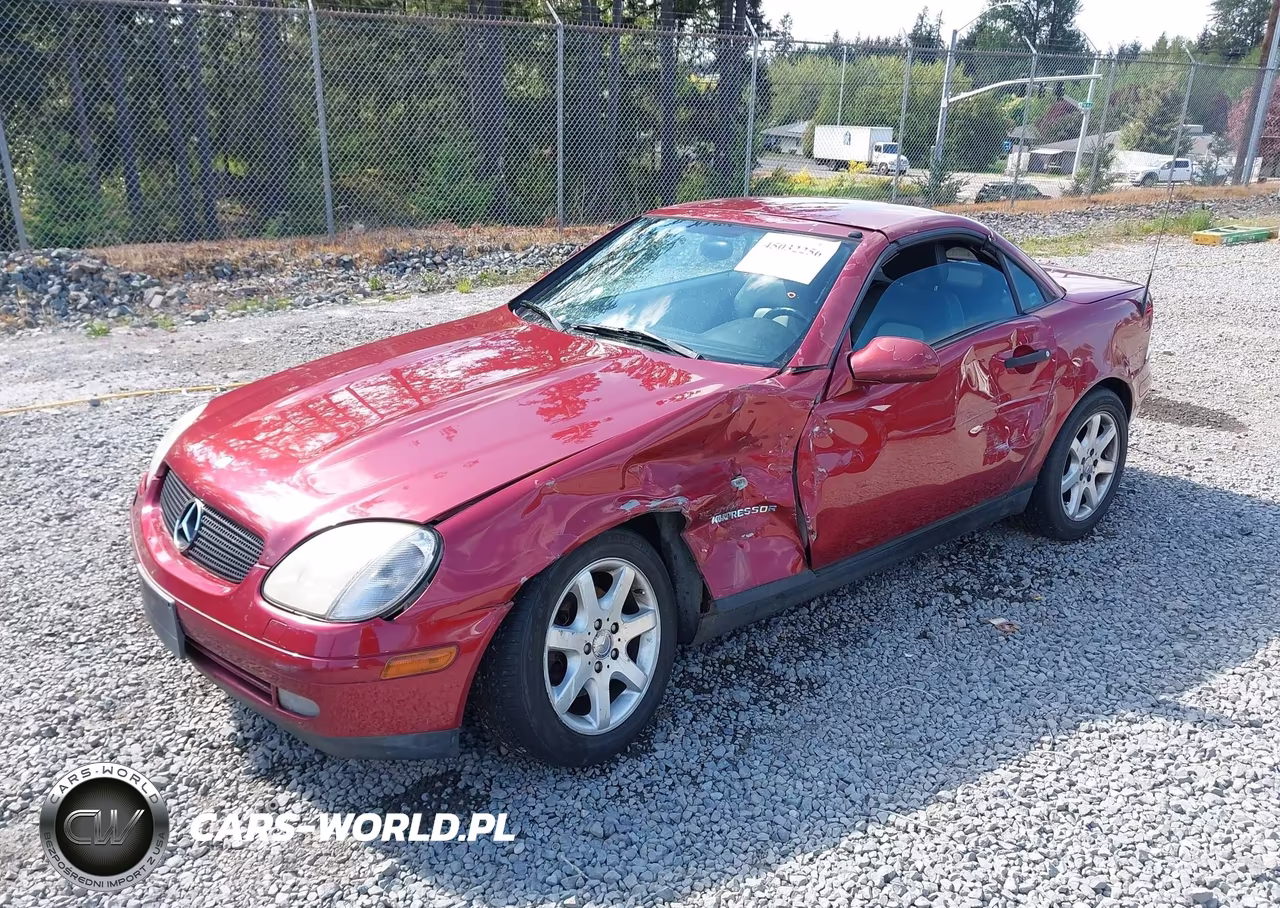 1999 Mercedes-Benz Slk 230 Kompressor VIN:WDBKK47F7XF116452 - 2