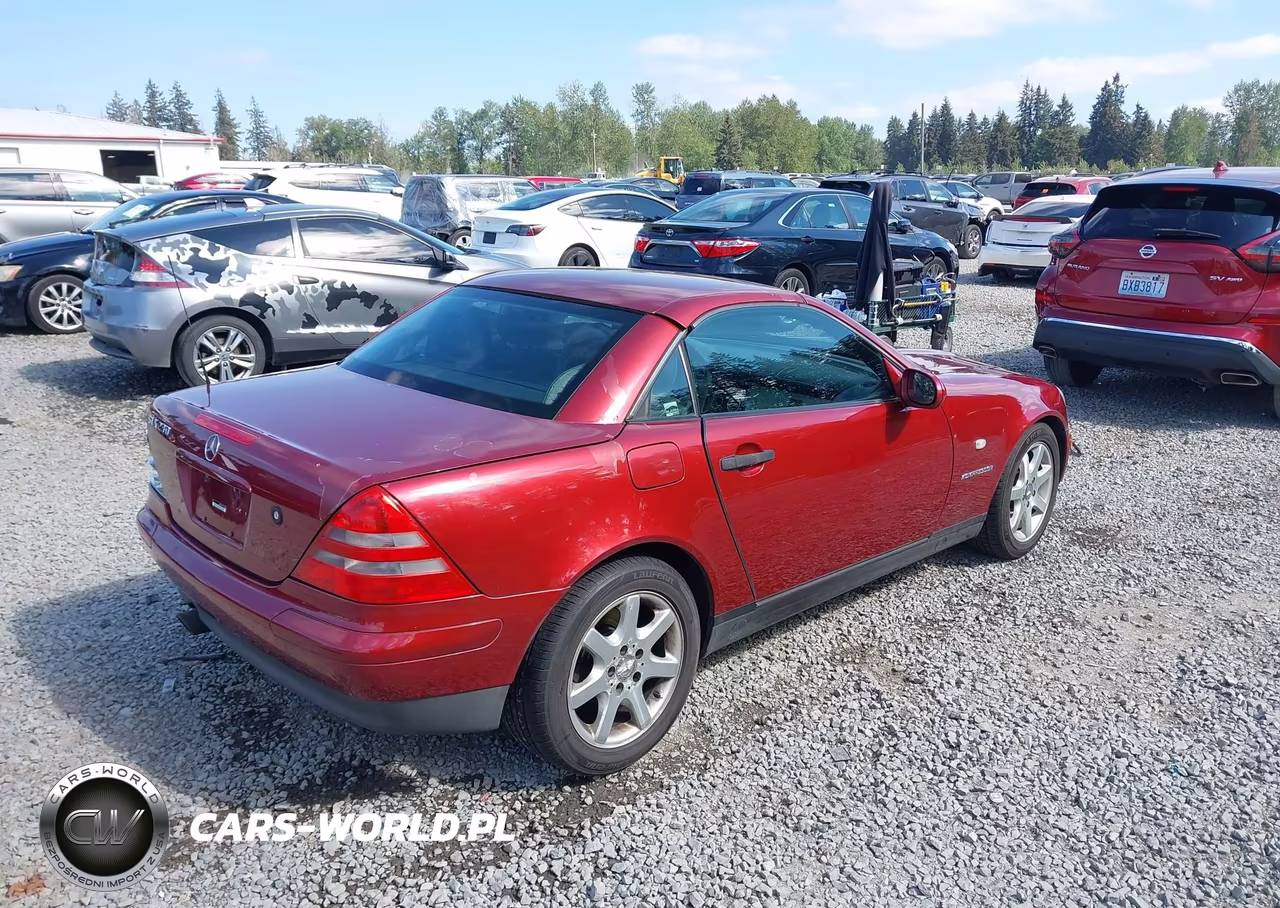 1999 Mercedes-Benz Slk 230 Kompressor VIN:WDBKK47F7XF116452 - 4