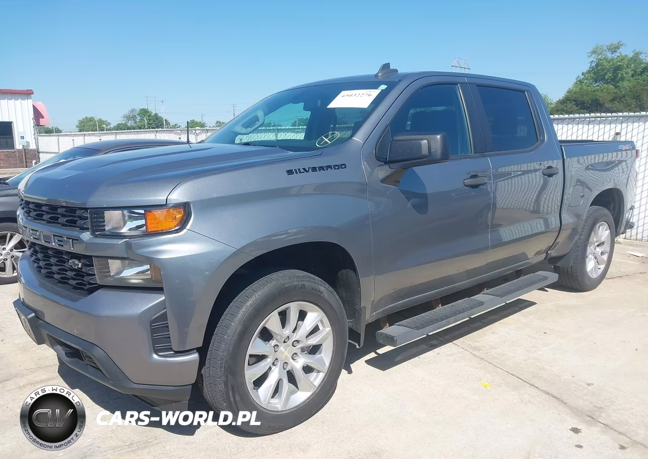 2020 Chevrolet Silverado 1500 4Wd Short Bed Custom VIN:1GCPYBEH6LZ341078 - 2