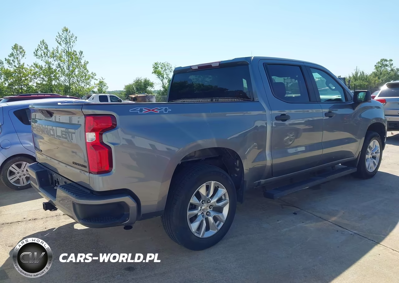 2020 Chevrolet Silverado 1500 4Wd Short Bed Custom VIN:1GCPYBEH6LZ341078 - 4