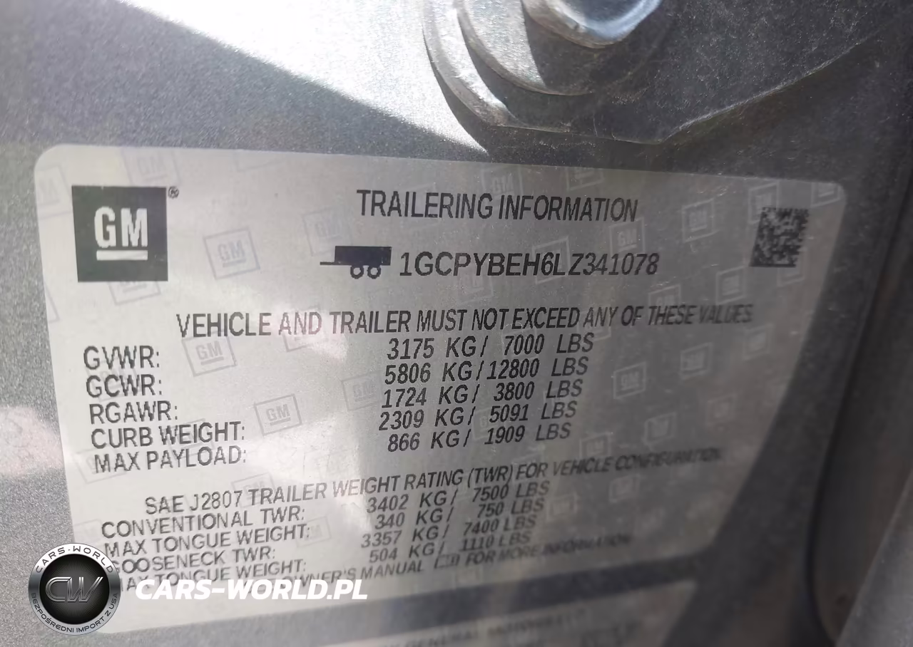 2020 Chevrolet Silverado 1500 4Wd Short Bed Custom VIN:1GCPYBEH6LZ341078 - 9
