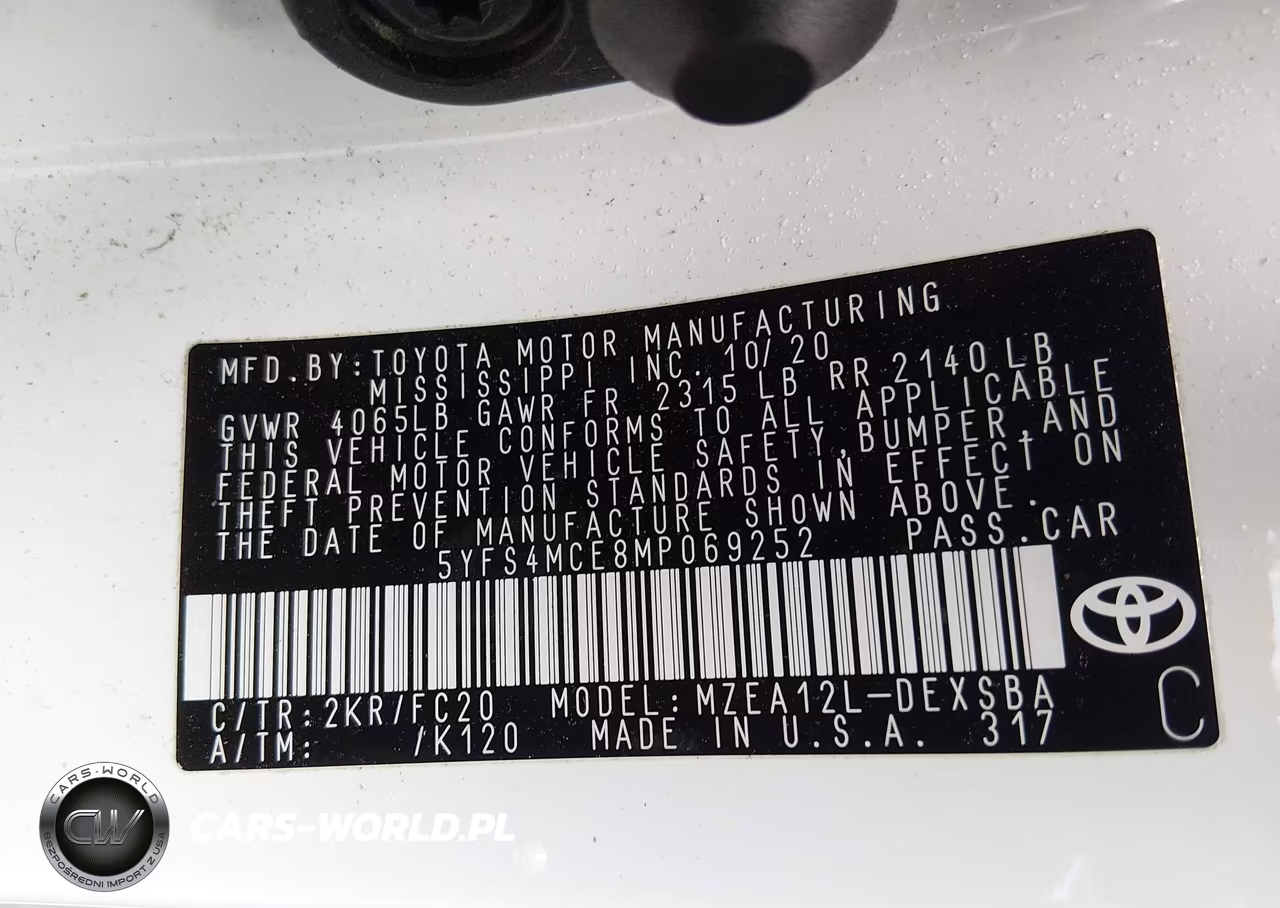 2021 Toyota Corolla Se VIN:5YFS4MCE8MP069252 - 9