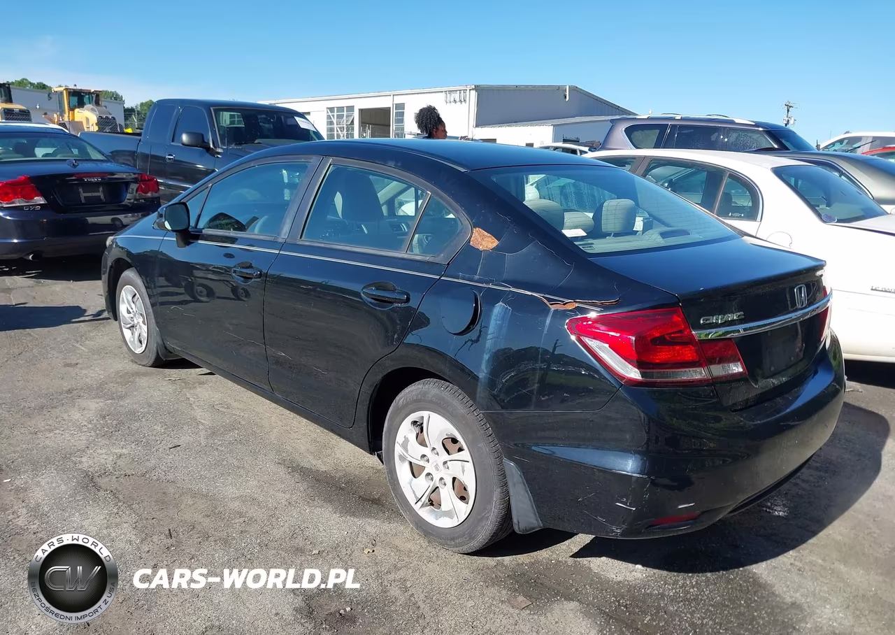 2013 Honda Civic Lx VIN:2HGFB2F58DH561522 - 3