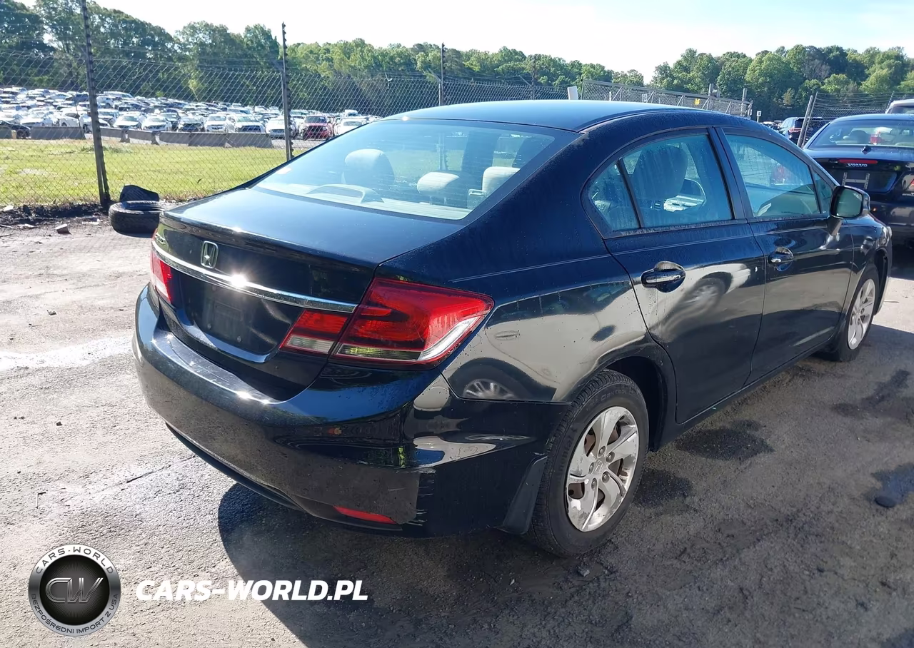 2013 Honda Civic Lx VIN:2HGFB2F58DH561522 - 4