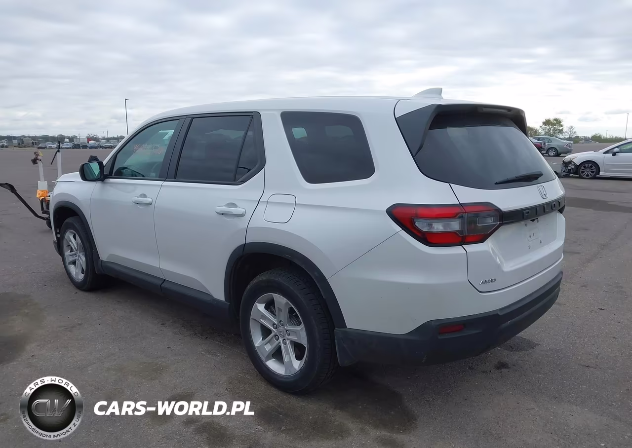 2023 Honda Pilot Awd Lx VIN:5FNYG1H29PB019183 - 3
